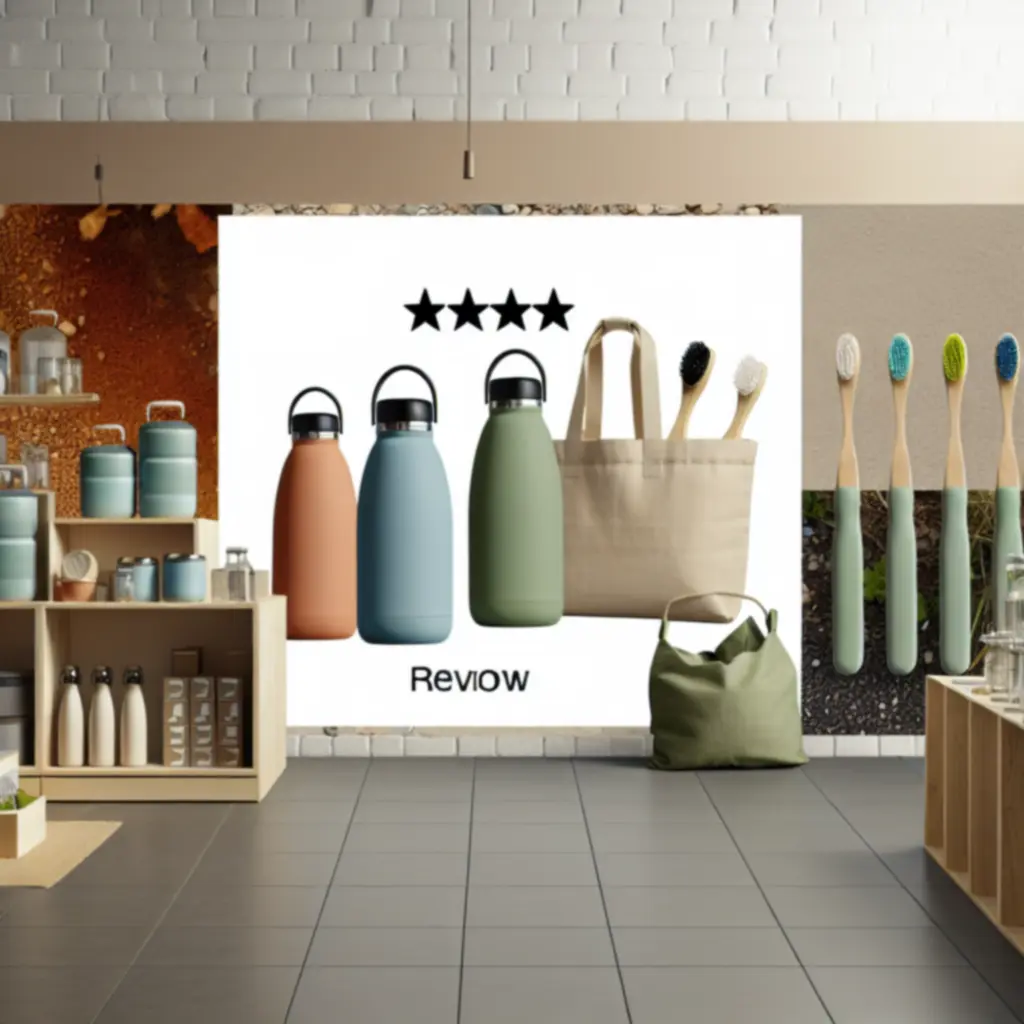 Prezentacja bestsellerów tygodnia w sklepie ecofrieendly