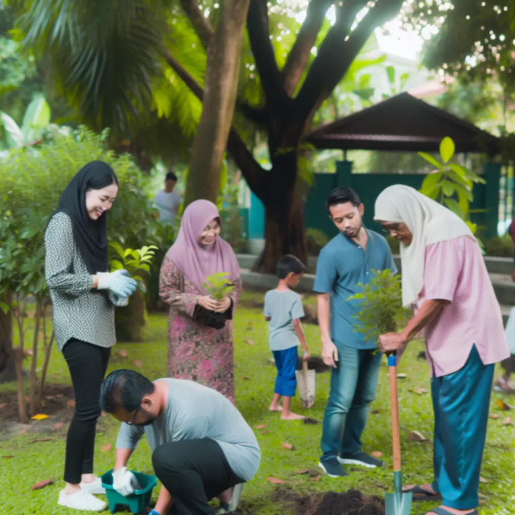 Spotkanie społeczności poświęcone ochronie środowiska i zrównoważonemu stylowi życia